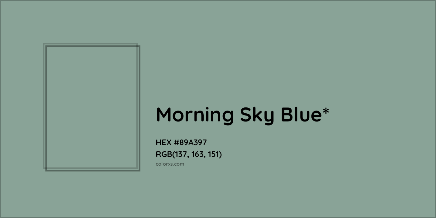 HEX #89A397 Color Name, Color Code, Palettes, Similar Paints, Images
