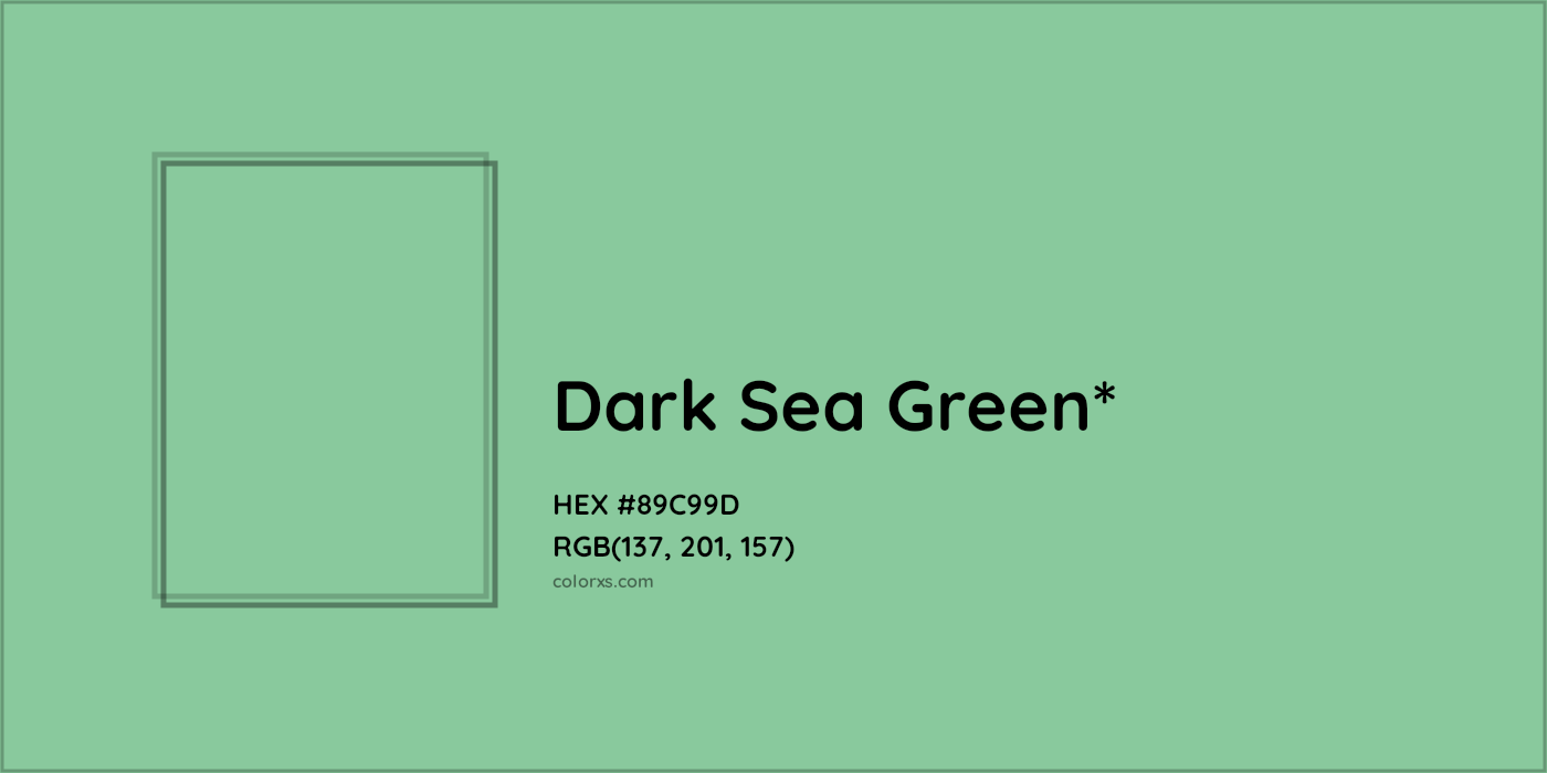 HEX #89C99D Color Name, Color Code, Palettes, Similar Paints, Images