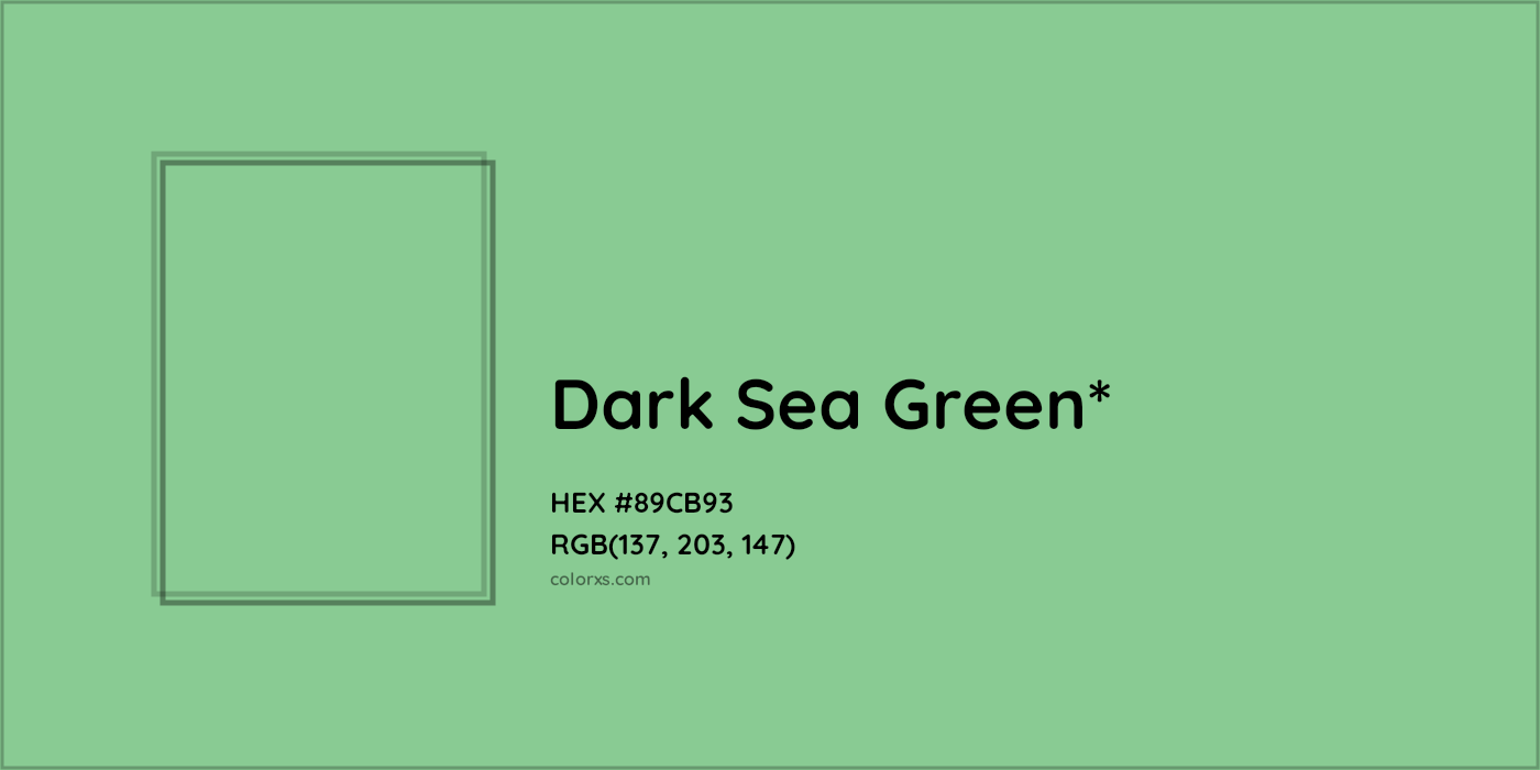 HEX #89CB93 Color Name, Color Code, Palettes, Similar Paints, Images