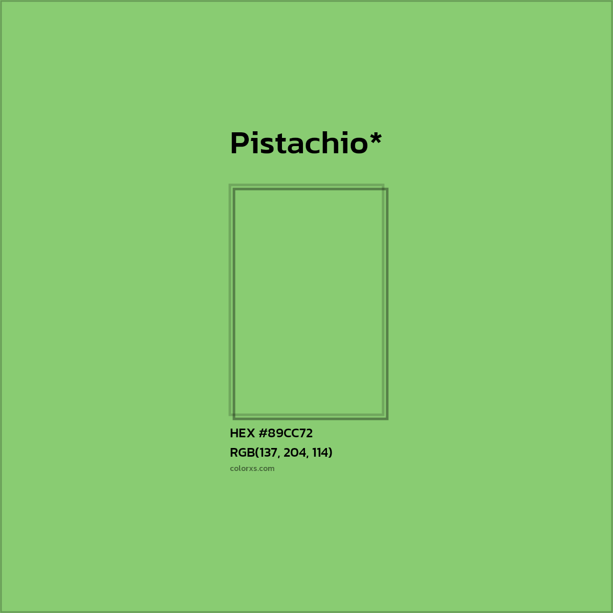 HEX #89CC72 Color Name, Color Code, Palettes, Similar Paints, Images