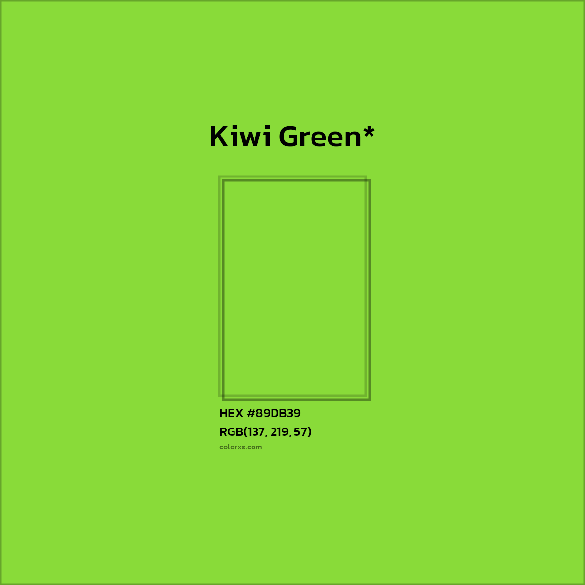HEX #89DB39 Color Name, Color Code, Palettes, Similar Paints, Images