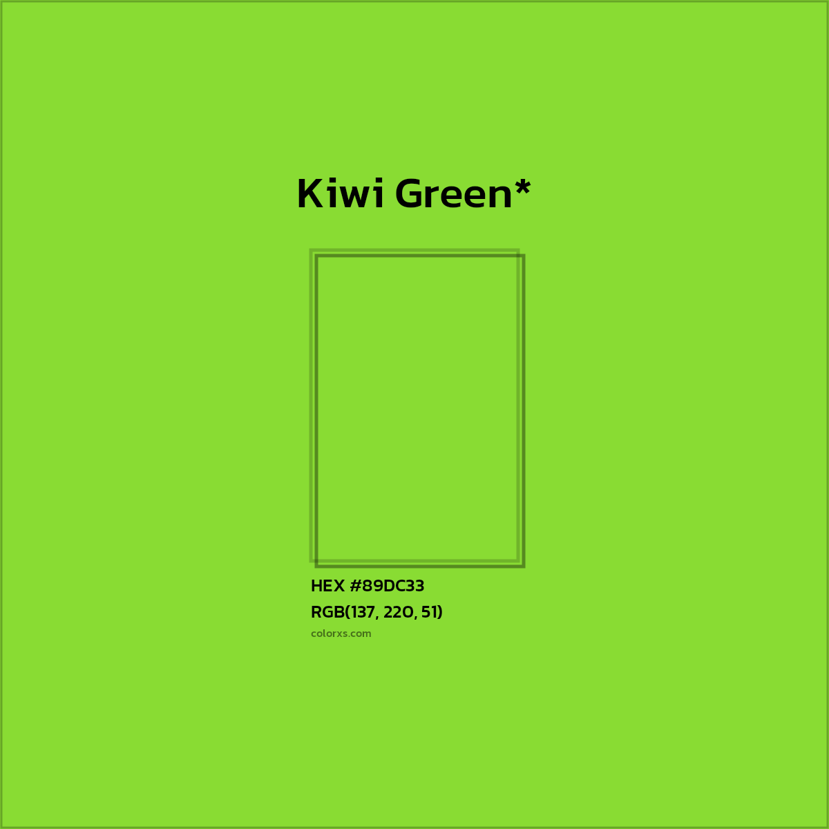 HEX #89DC33 Color Name, Color Code, Palettes, Similar Paints, Images