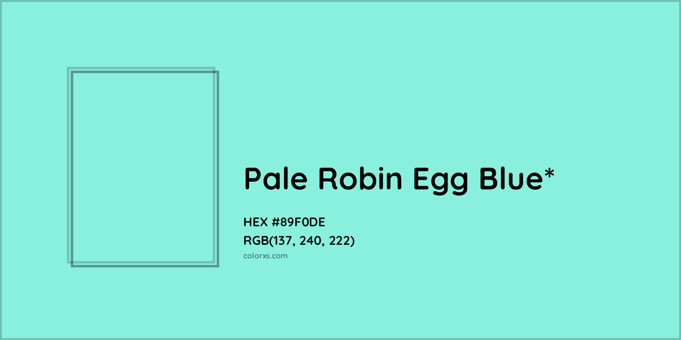 HEX #89F0DE Color Name, Color Code, Palettes, Similar Paints, Images