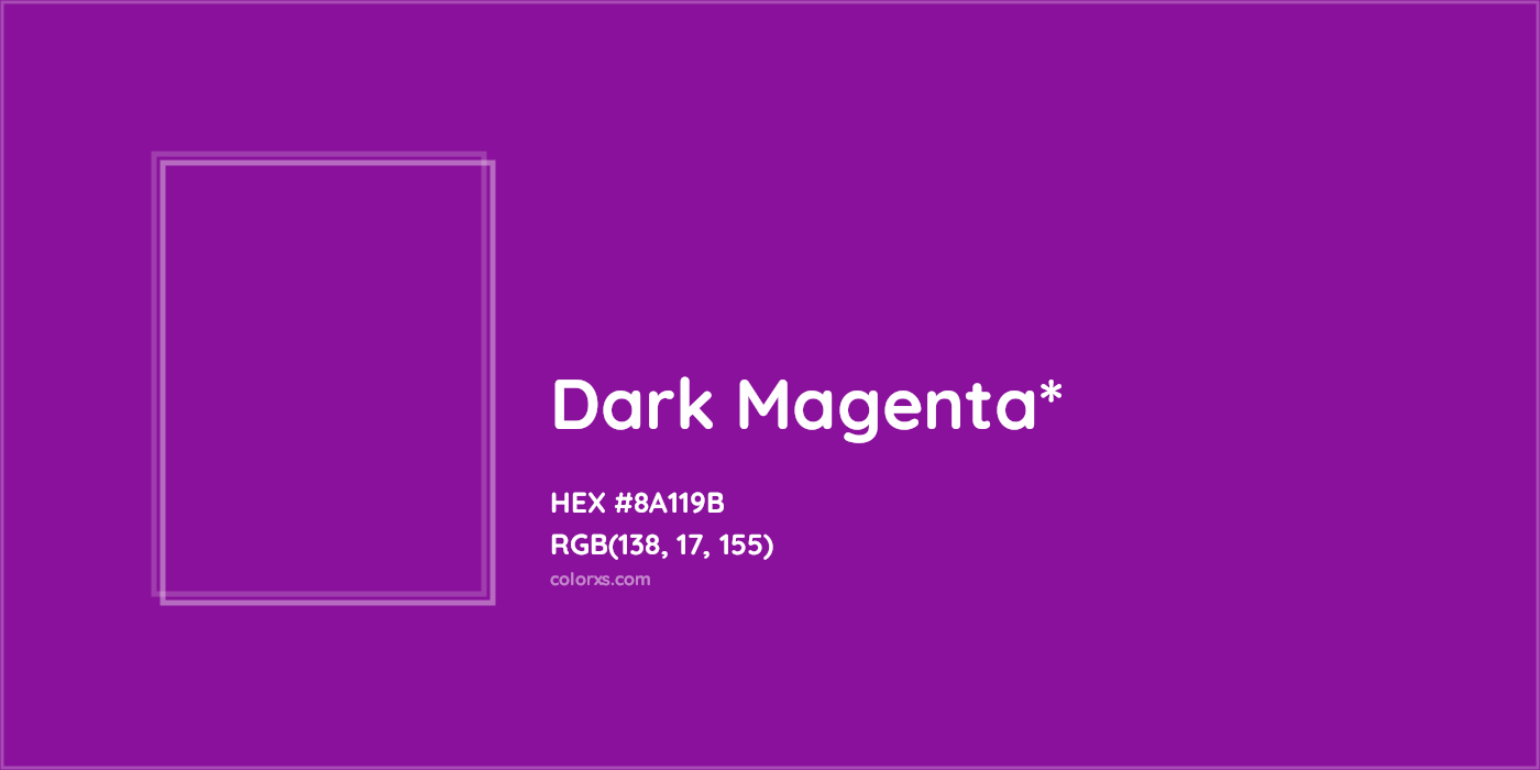 HEX #8A119B Color Name, Color Code, Palettes, Similar Paints, Images