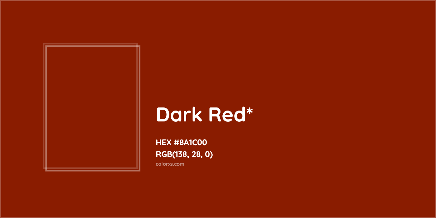 HEX #8A1C00 Color Name, Color Code, Palettes, Similar Paints, Images
