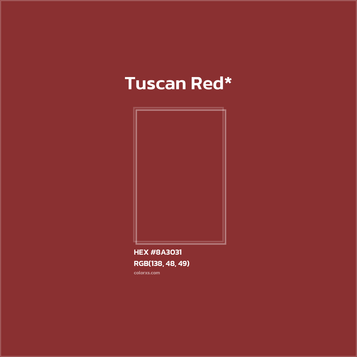 HEX #8A3031 Color Name, Color Code, Palettes, Similar Paints, Images