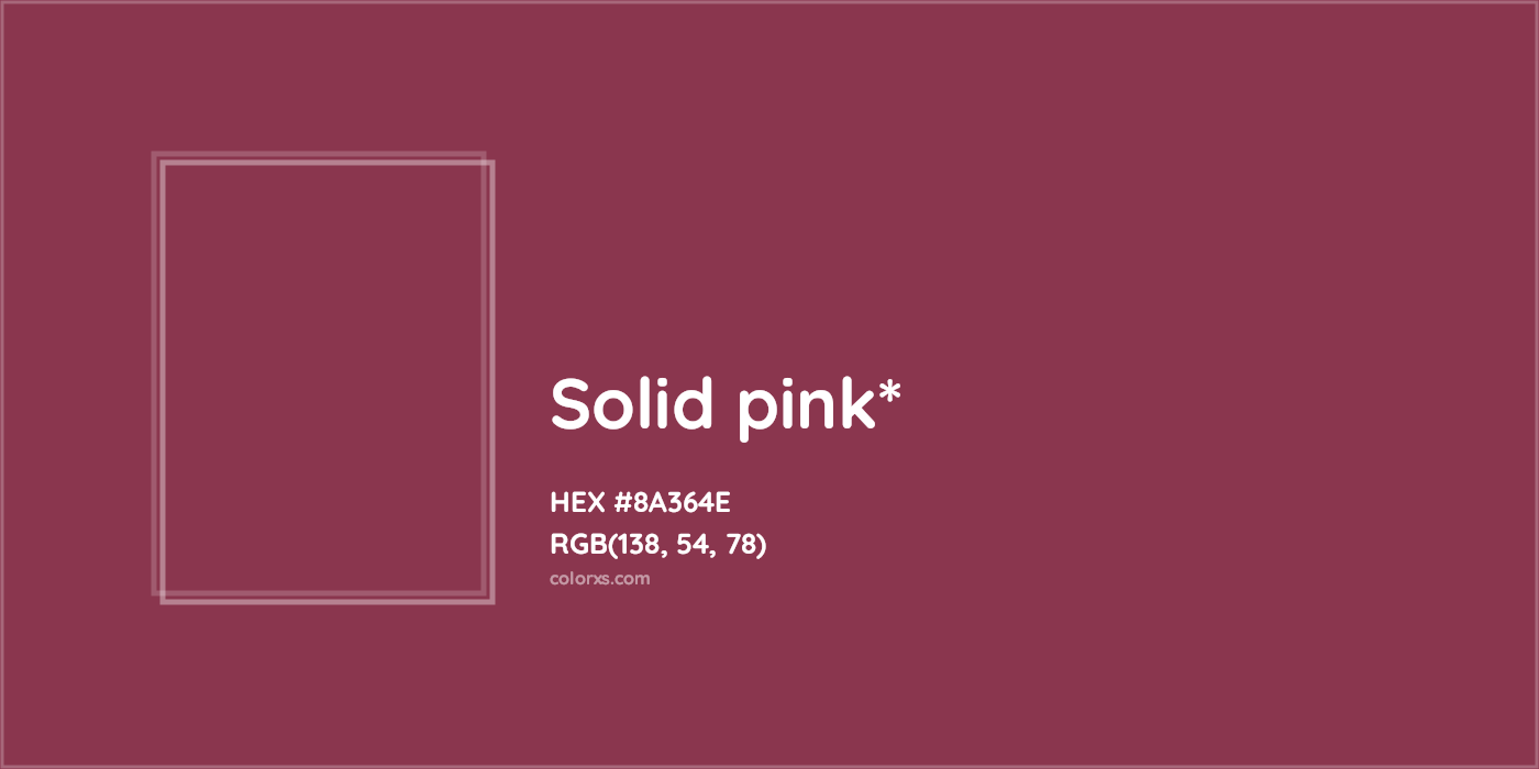 HEX #8A364E Color Name, Color Code, Palettes, Similar Paints, Images