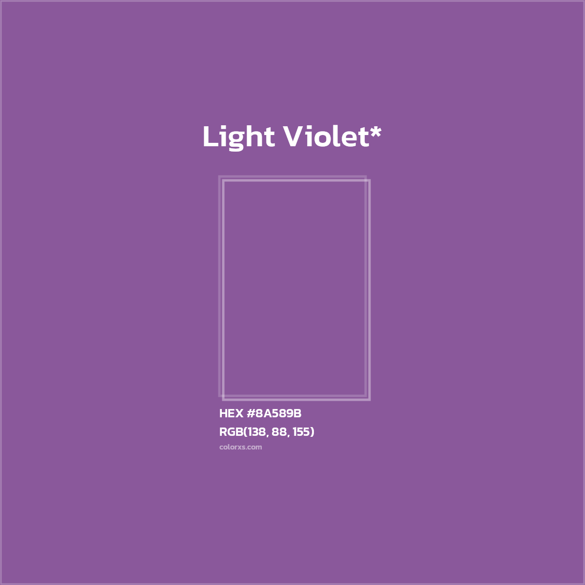 HEX #8A589B Color Name, Color Code, Palettes, Similar Paints, Images