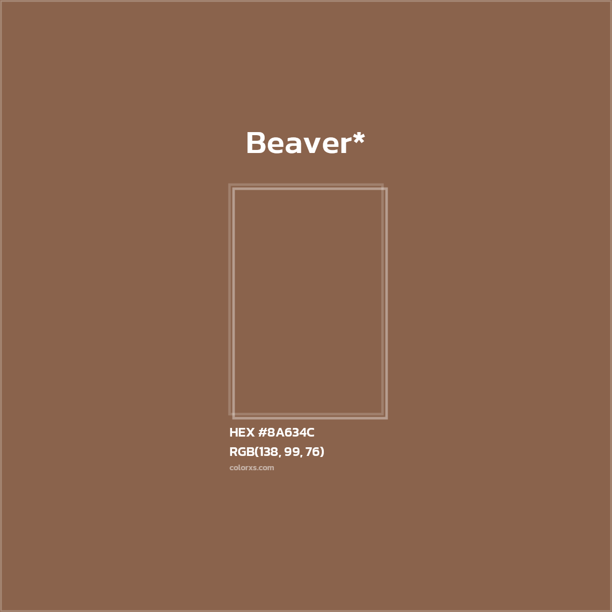 HEX #8A634C Color Name, Color Code, Palettes, Similar Paints, Images