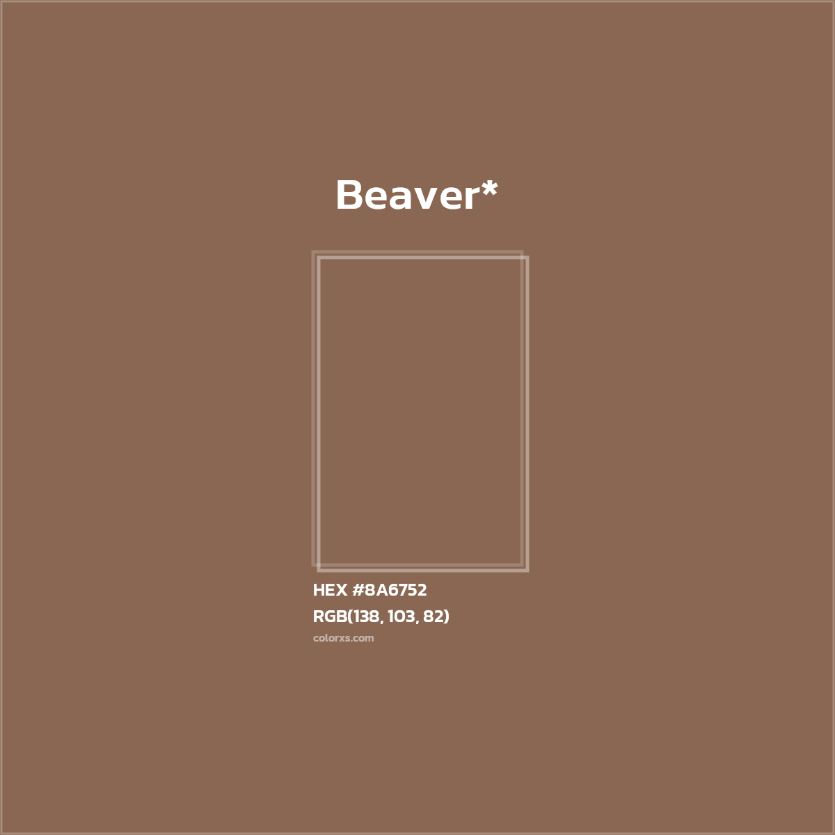 HEX #8A6752 Color Name, Color Code, Palettes, Similar Paints, Images