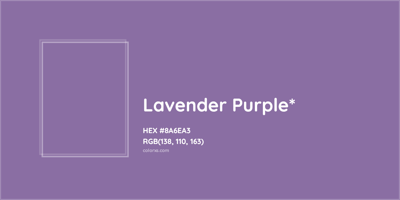 HEX #8A6EA3 Color Name, Color Code, Palettes, Similar Paints, Images