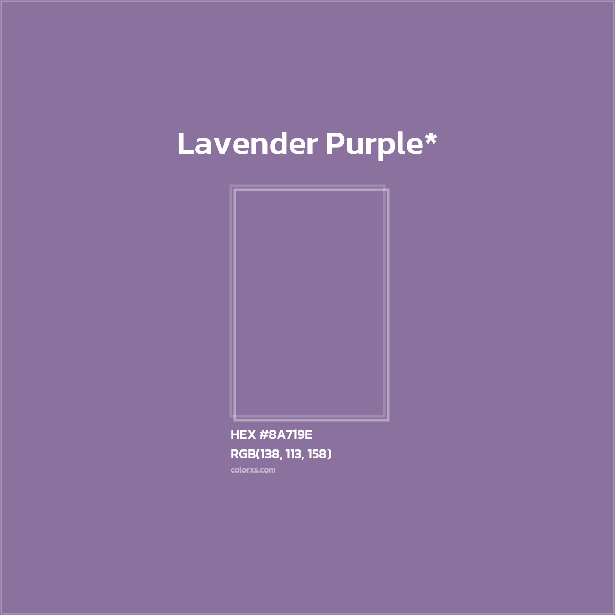 HEX #8A719E Color Name, Color Code, Palettes, Similar Paints, Images