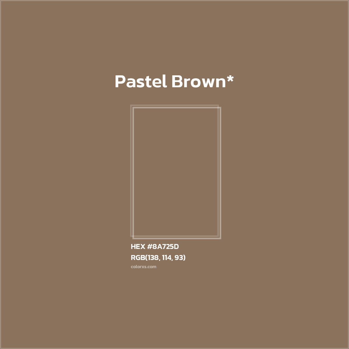 HEX #8A725D Color Name, Color Code, Palettes, Similar Paints, Images