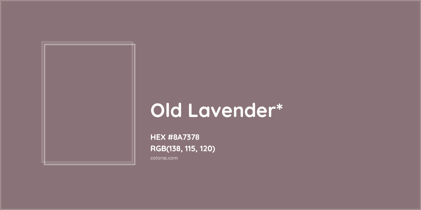HEX #8A7378 Color Name, Color Code, Palettes, Similar Paints, Images