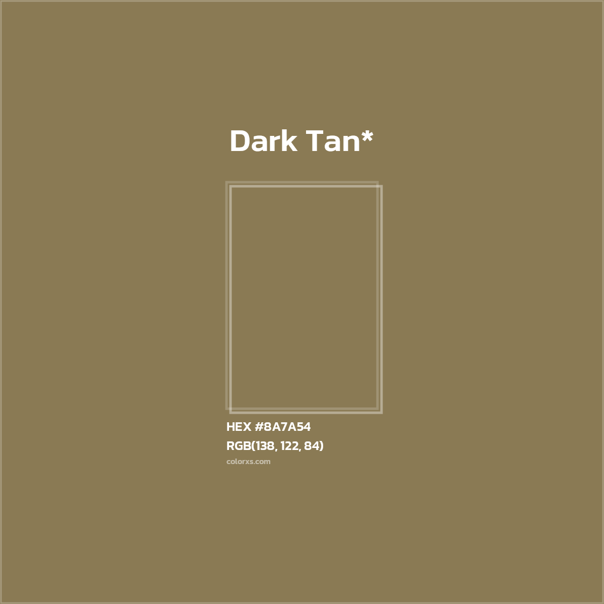 HEX #8A7A54 Color Name, Color Code, Palettes, Similar Paints, Images