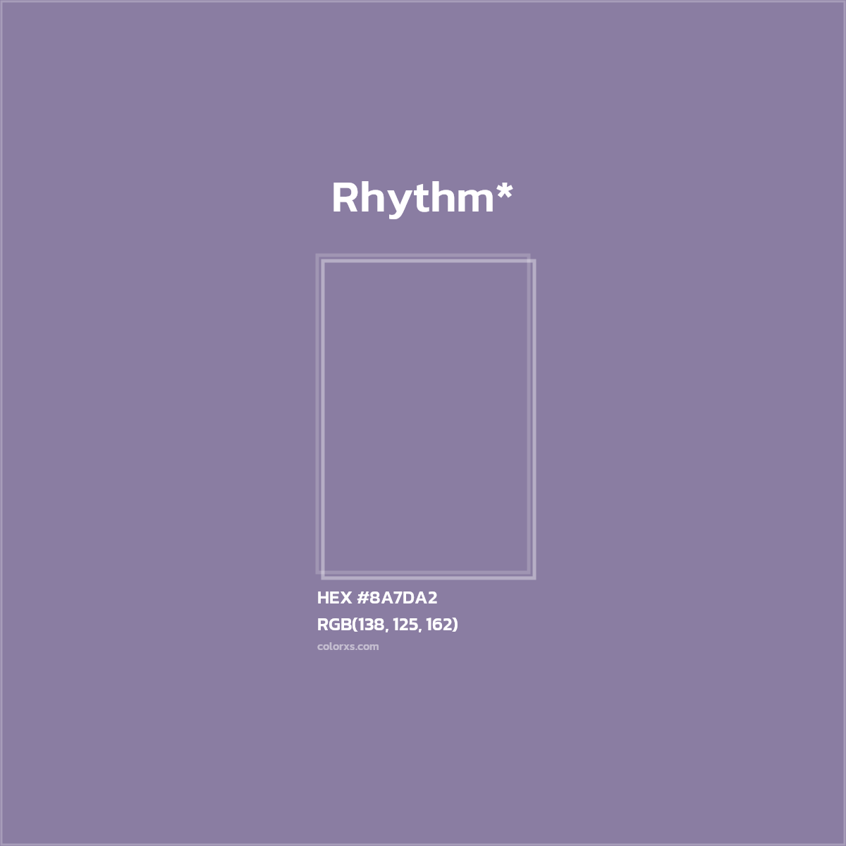HEX #8A7DA2 Color Name, Color Code, Palettes, Similar Paints, Images