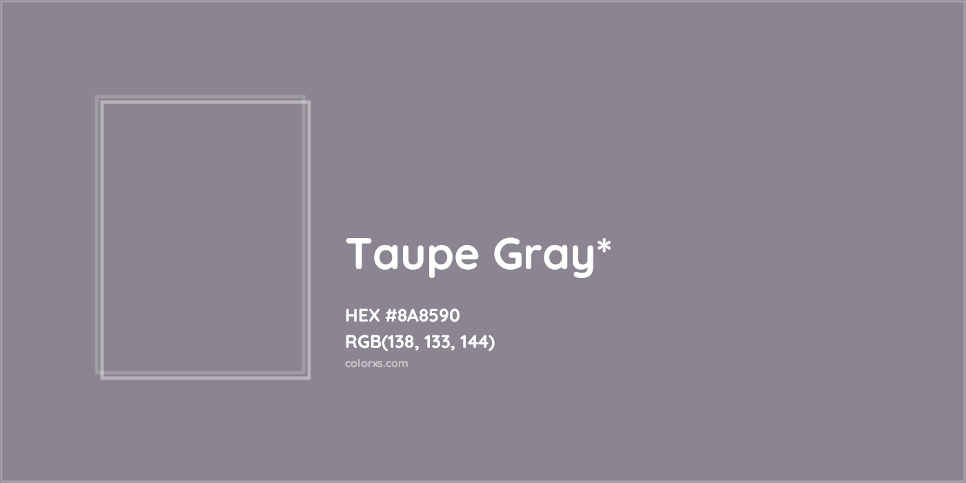 HEX #8A8590 Color Name, Color Code, Palettes, Similar Paints, Images