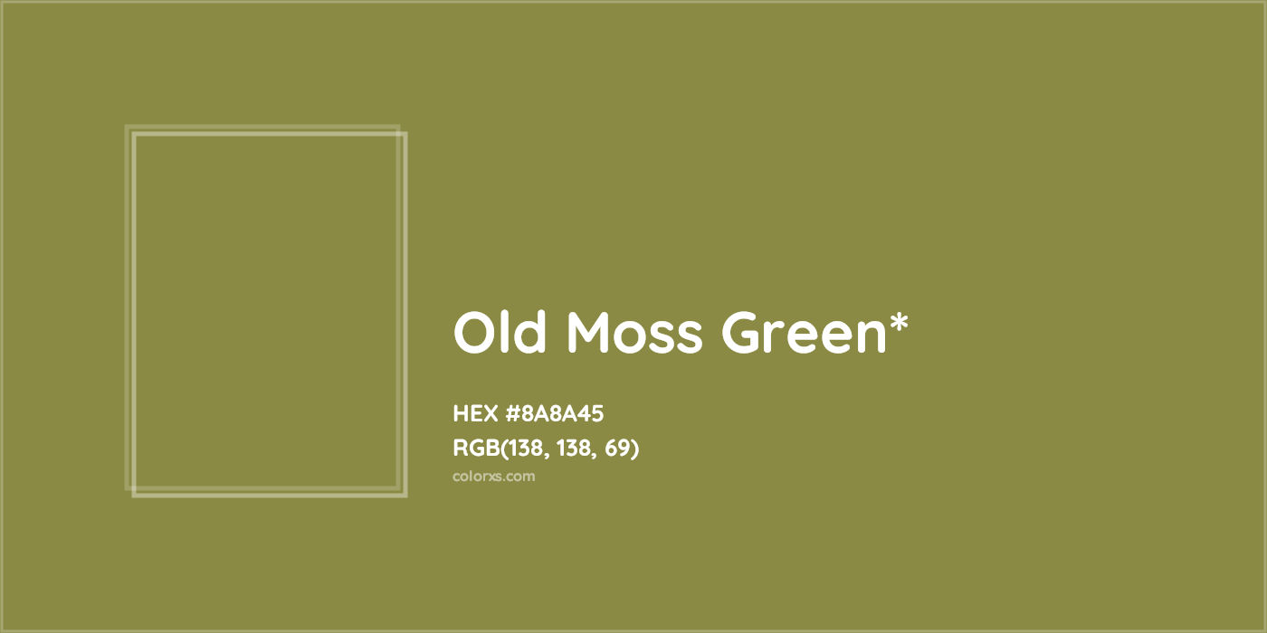 HEX #8A8A45 Color Name, Color Code, Palettes, Similar Paints, Images