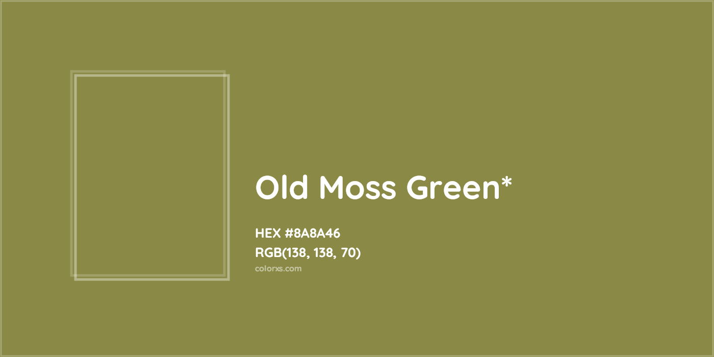 HEX #8A8A46 Color Name, Color Code, Palettes, Similar Paints, Images
