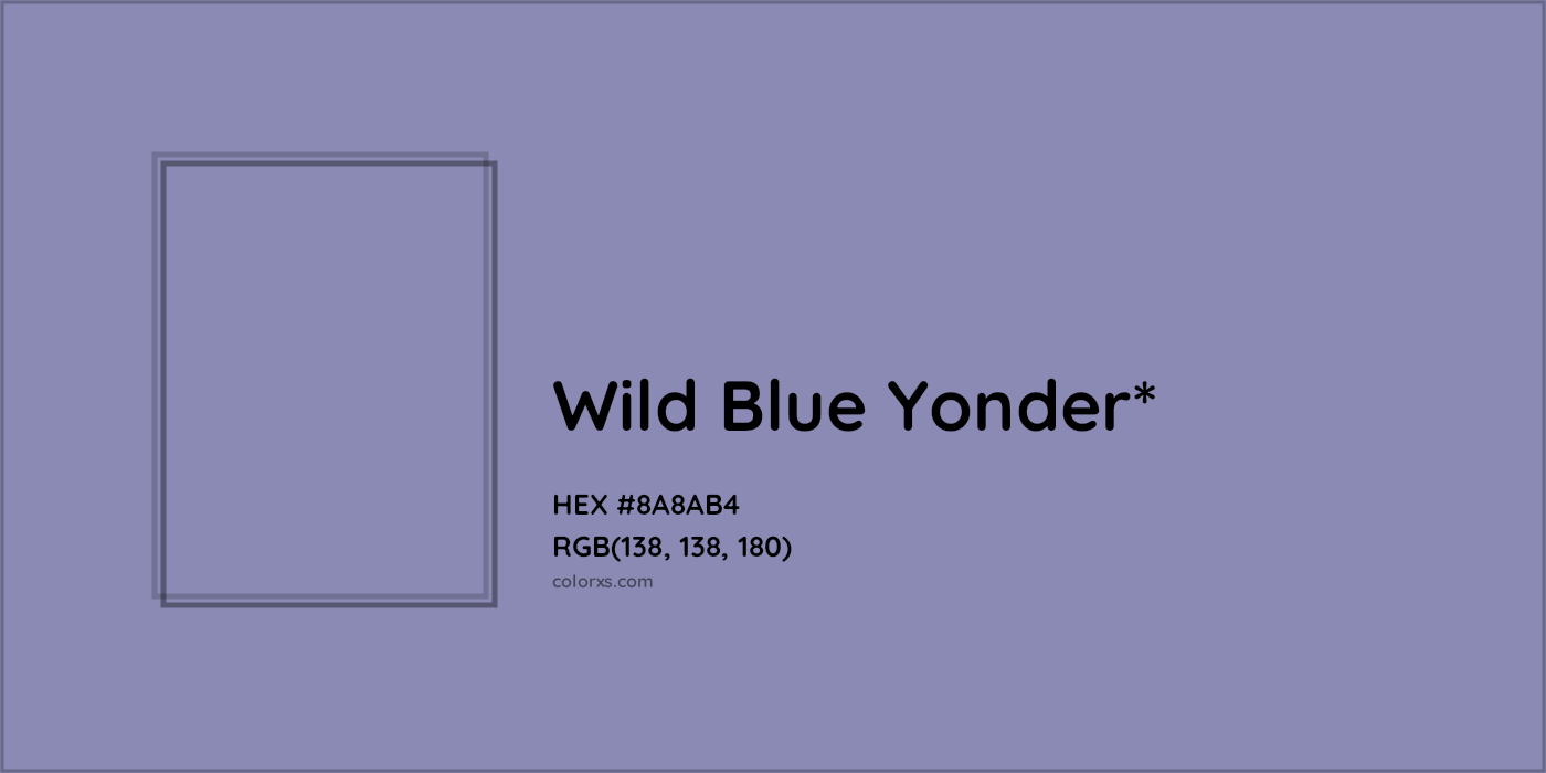 HEX #8A8AB4 Color Name, Color Code, Palettes, Similar Paints, Images