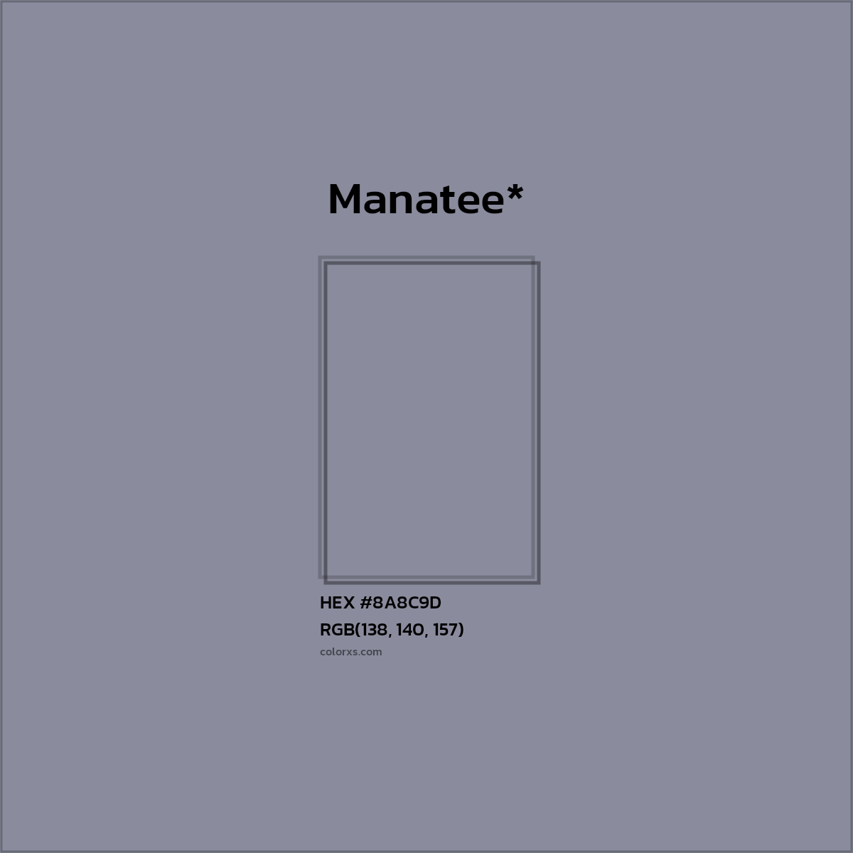 HEX #8A8C9D Color Name, Color Code, Palettes, Similar Paints, Images