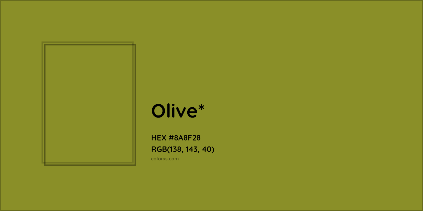 HEX #8A8F28 Color Name, Color Code, Palettes, Similar Paints, Images