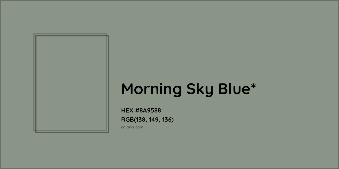 HEX #8A9588 Color Name, Color Code, Palettes, Similar Paints, Images