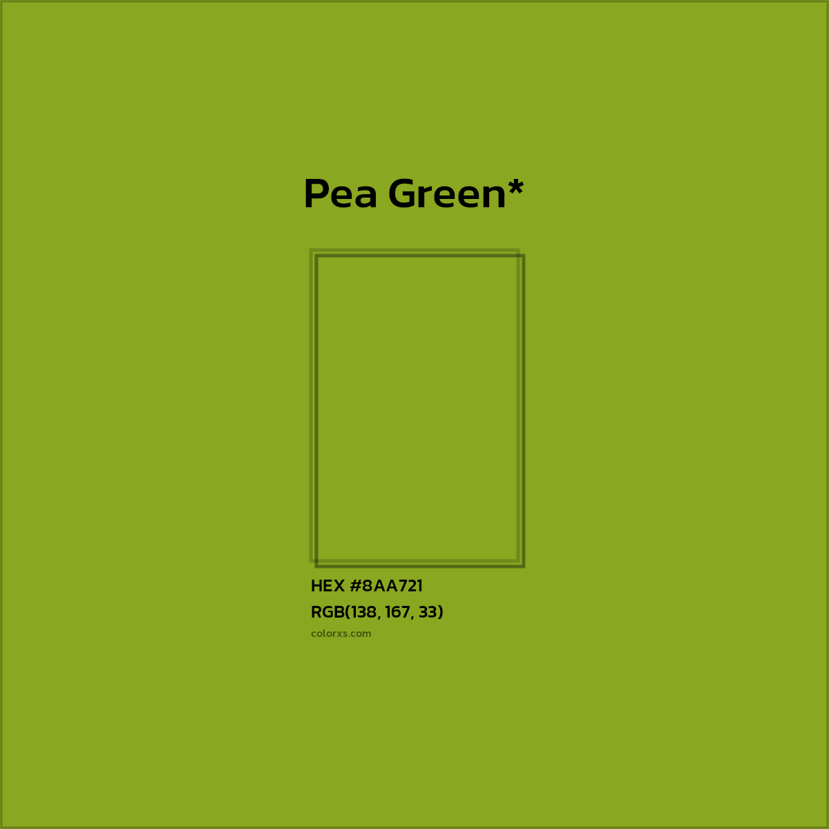 HEX #8AA721 Color Name, Color Code, Palettes, Similar Paints, Images