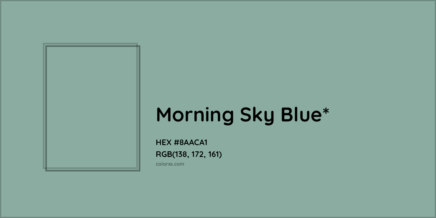 HEX #8AACA1 Color Name, Color Code, Palettes, Similar Paints, Images
