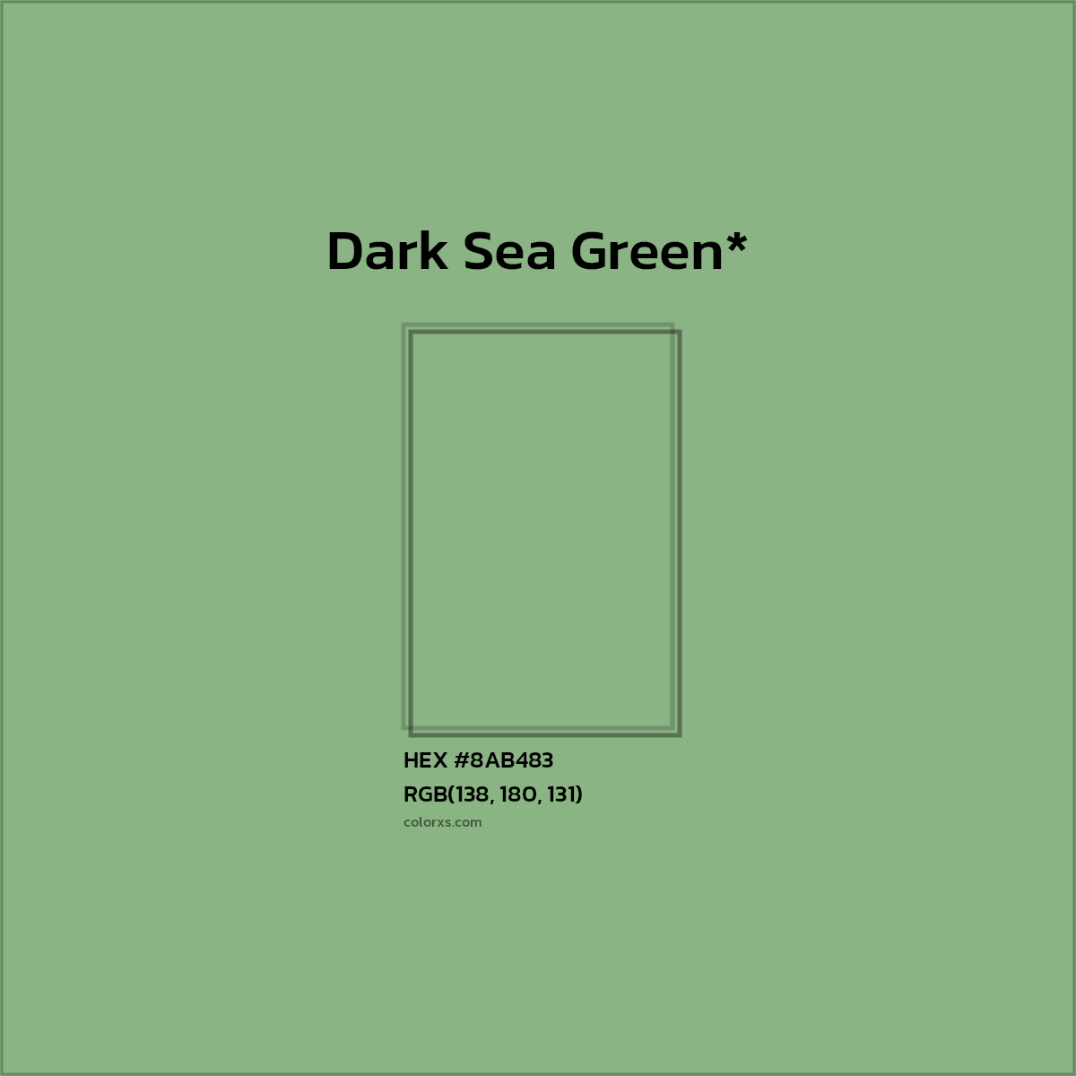 HEX #8AB483 Color Name, Color Code, Palettes, Similar Paints, Images
