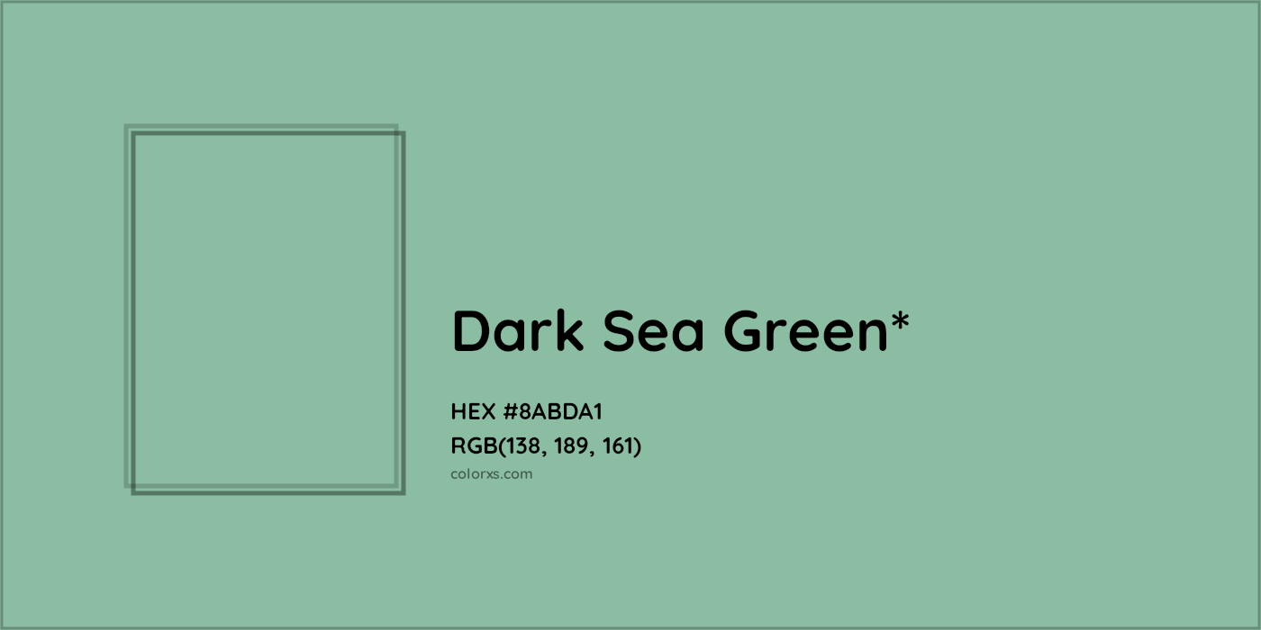 HEX #8ABDA1 Color Name, Color Code, Palettes, Similar Paints, Images