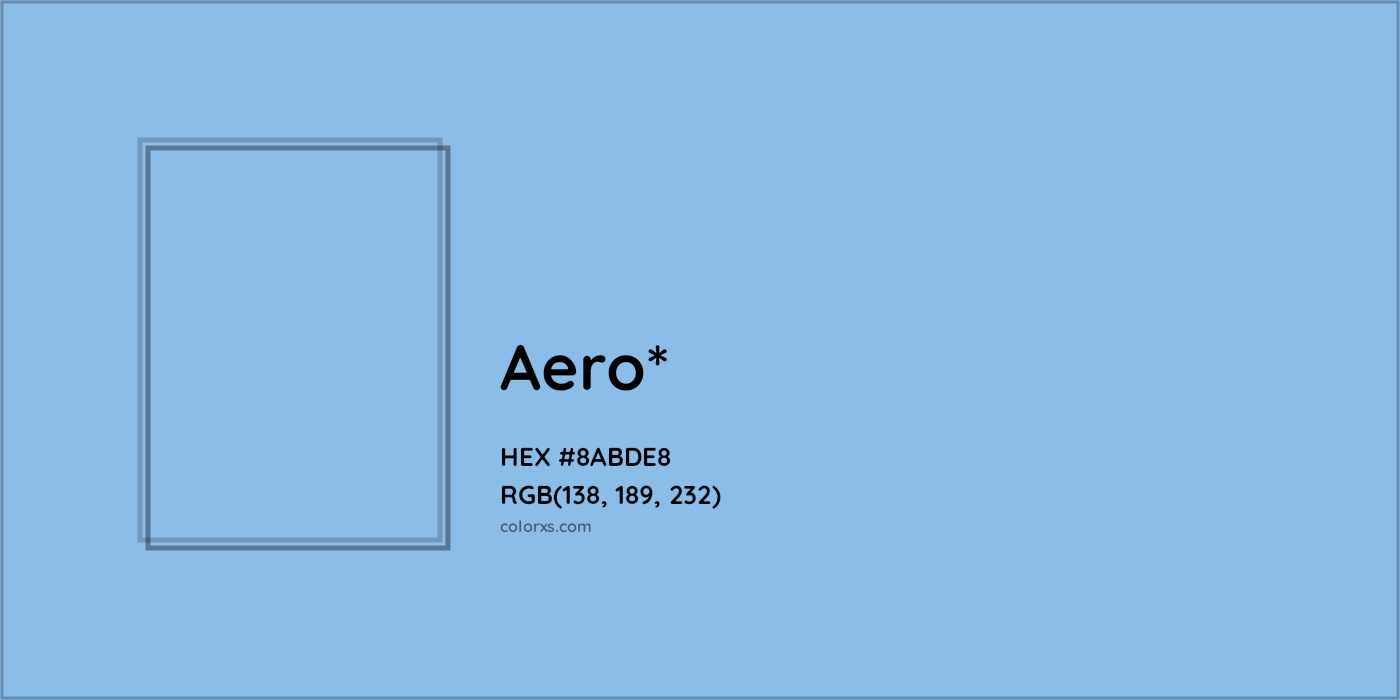 HEX #8ABDE8 Color Name, Color Code, Palettes, Similar Paints, Images