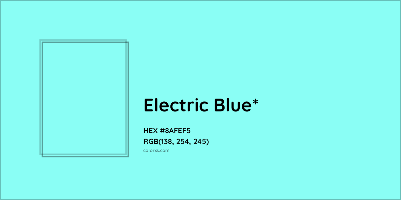 HEX #8AFEF5 Color Name, Color Code, Palettes, Similar Paints, Images