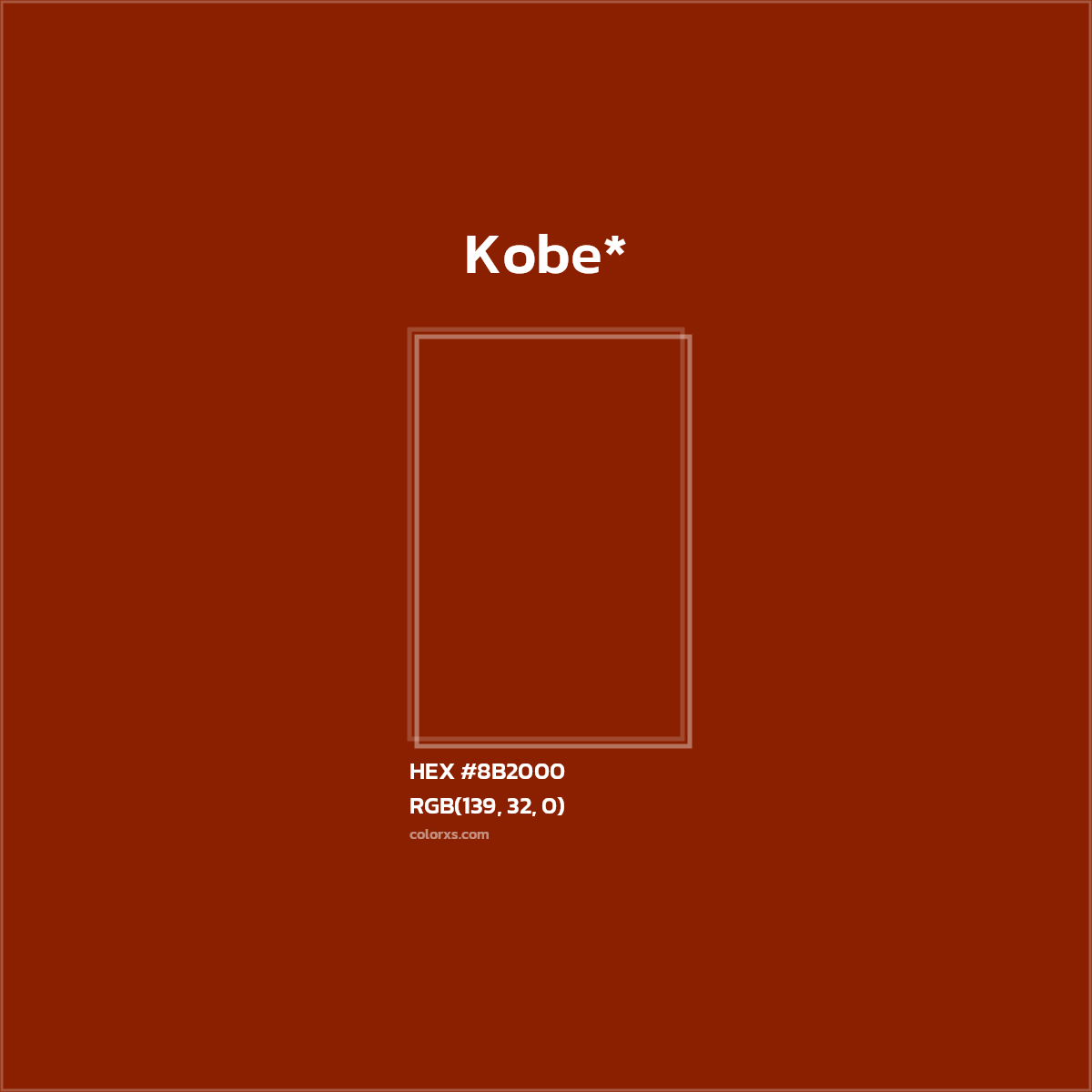 HEX #8B2000 Color Name, Color Code, Palettes, Similar Paints, Images