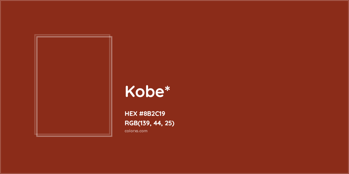 HEX #8B2C19 Color Name, Color Code, Palettes, Similar Paints, Images