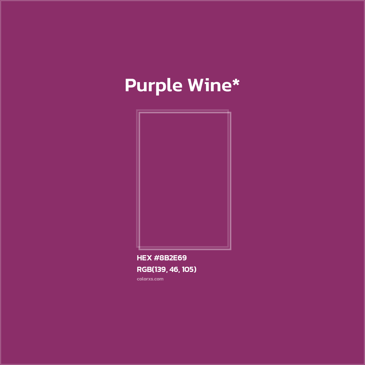 HEX #8B2E69 Color Name, Color Code, Palettes, Similar Paints, Images