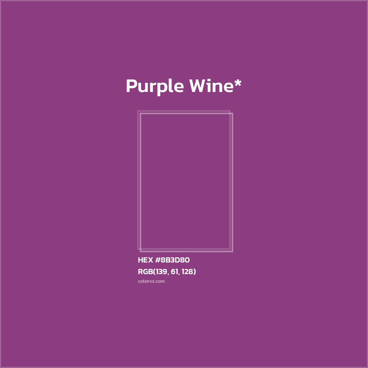 HEX #8B3D80 Color Name, Color Code, Palettes, Similar Paints, Images