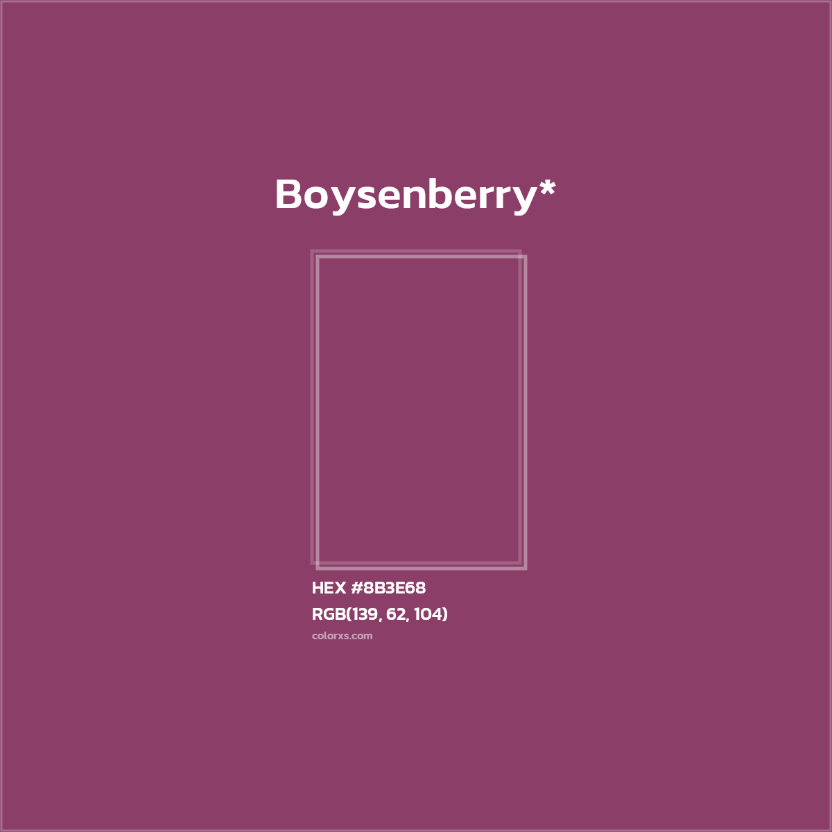 HEX #8B3E68 Color Name, Color Code, Palettes, Similar Paints, Images