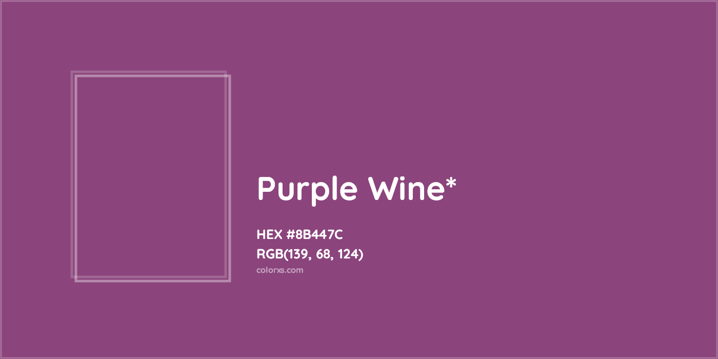 HEX #8B447C Color Name, Color Code, Palettes, Similar Paints, Images