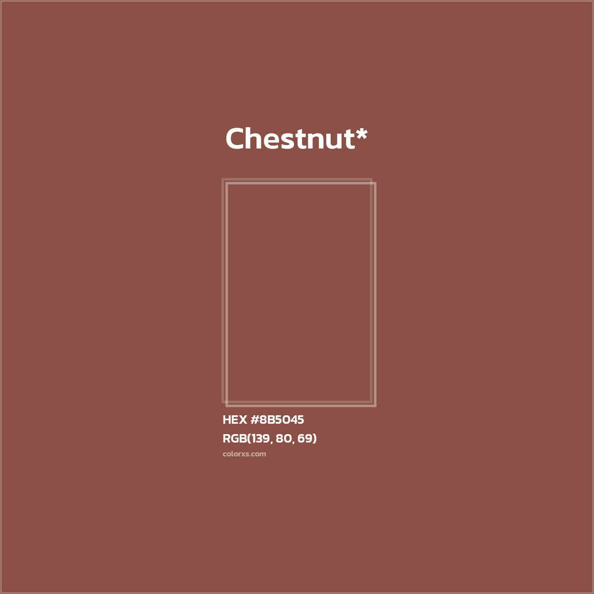 HEX #8B5045 Color Name, Color Code, Palettes, Similar Paints, Images