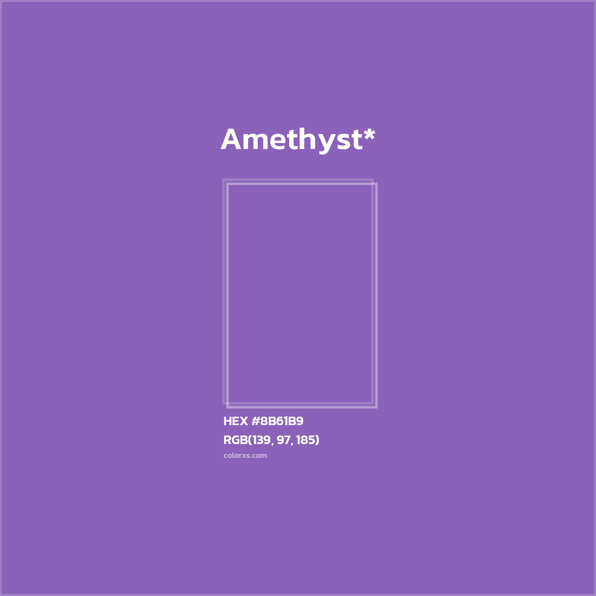 HEX #8B61B9 Color Name, Color Code, Palettes, Similar Paints, Images