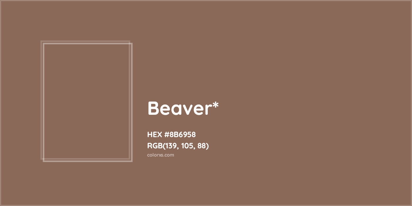 HEX #8B6958 Color Name, Color Code, Palettes, Similar Paints, Images