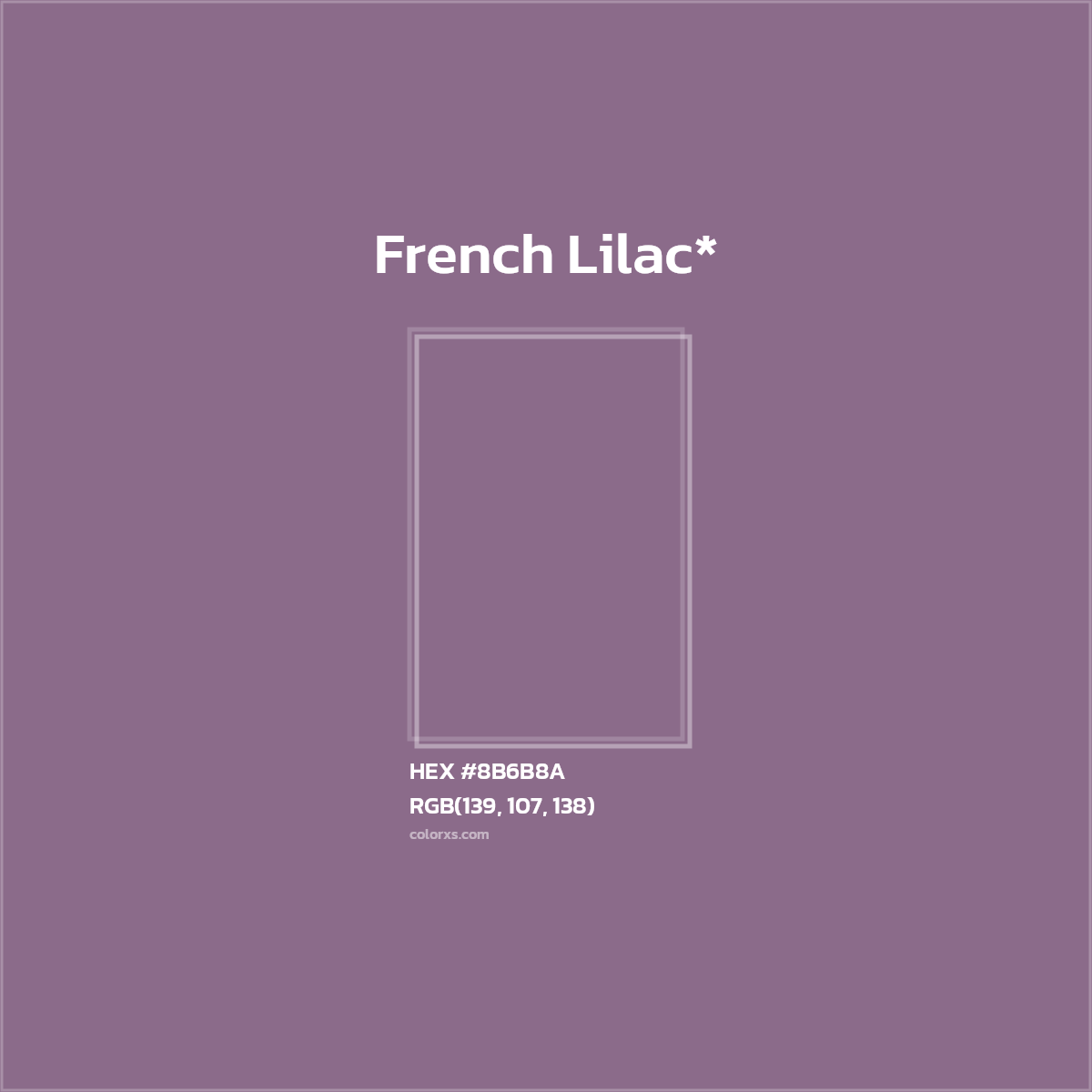 HEX #8B6B8A Color Name, Color Code, Palettes, Similar Paints, Images