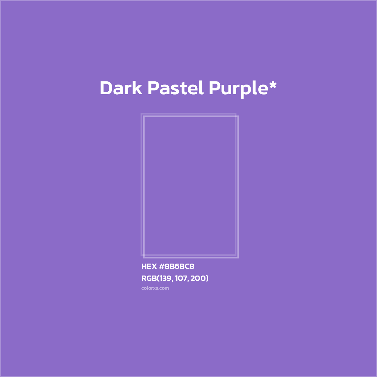 HEX #8B6BC8 Color Name, Color Code, Palettes, Similar Paints, Images