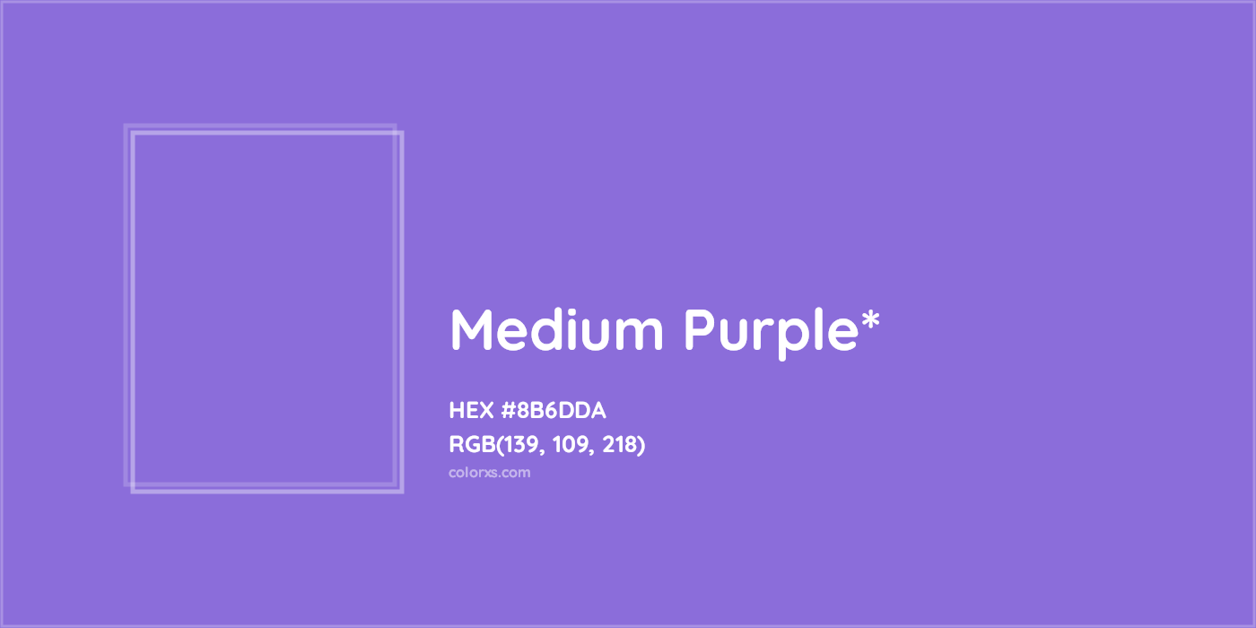 HEX #8B6DDA Color Name, Color Code, Palettes, Similar Paints, Images