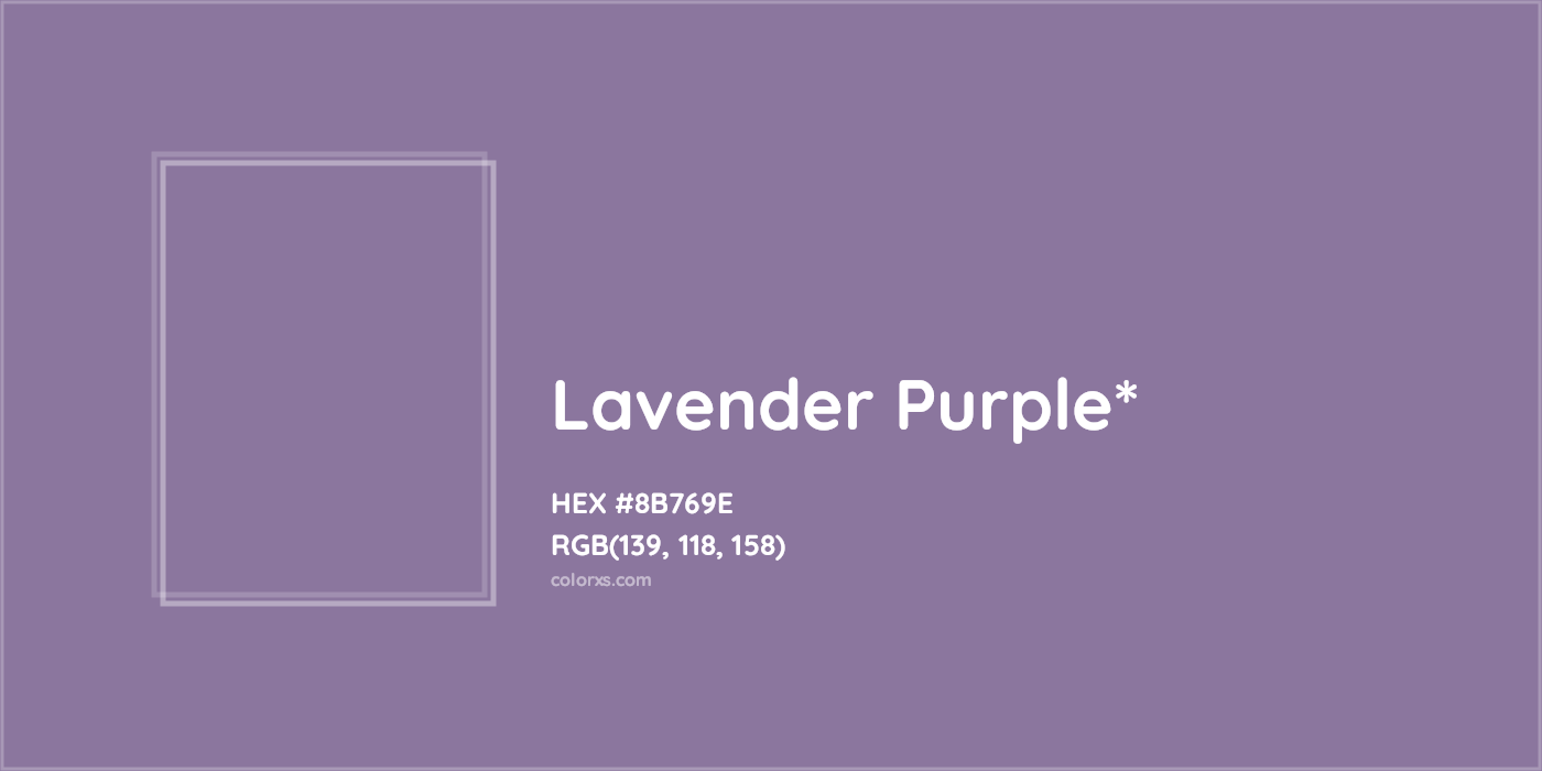 HEX #8B769E Color Name, Color Code, Palettes, Similar Paints, Images