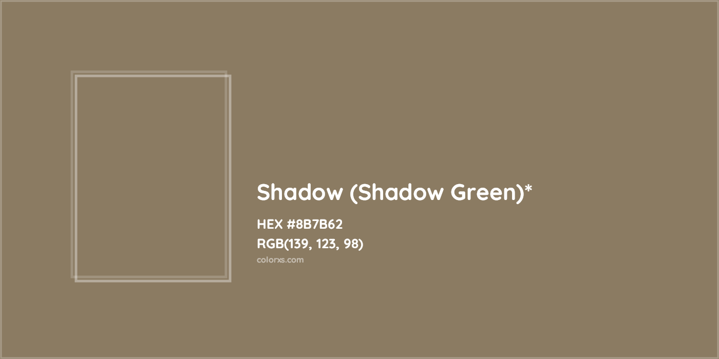 HEX #8B7B62 Color Name, Color Code, Palettes, Similar Paints, Images