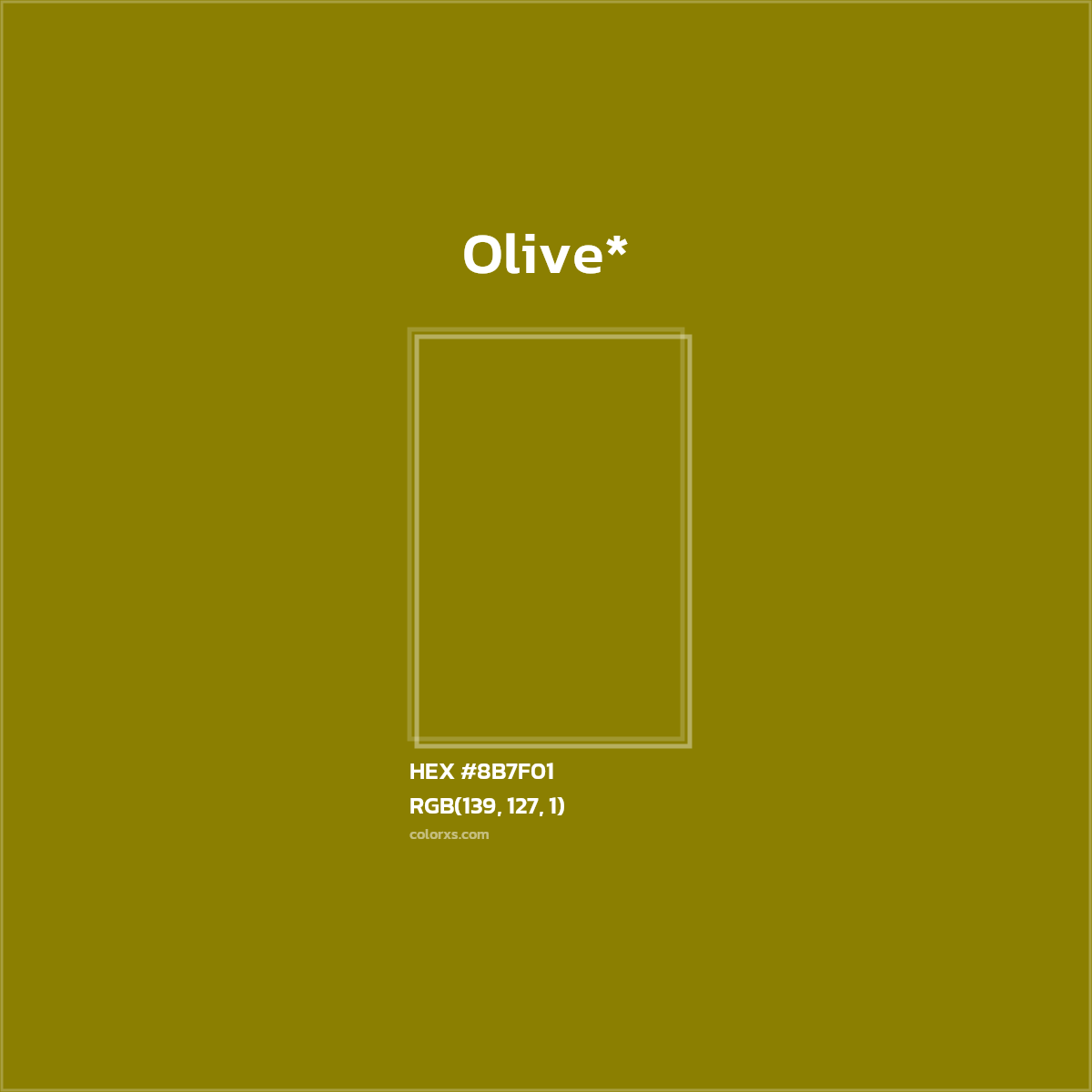 HEX #8B7F01 Color Name, Color Code, Palettes, Similar Paints, Images