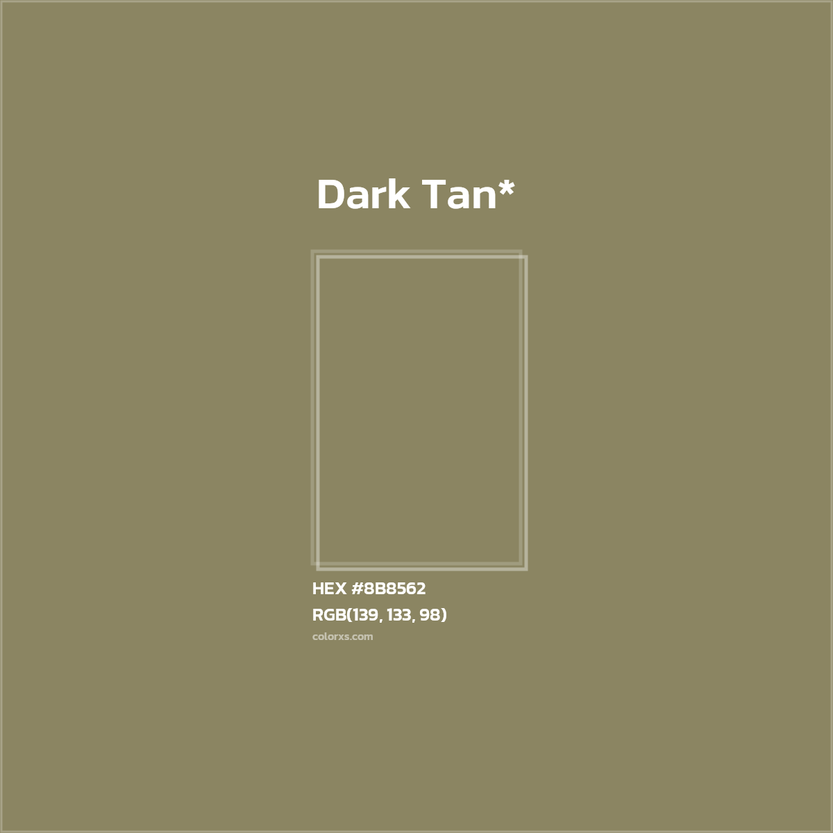 HEX #8B8562 Color Name, Color Code, Palettes, Similar Paints, Images