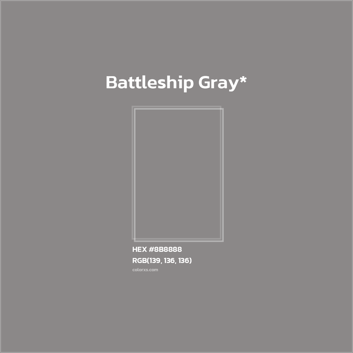 HEX #8B8888 Color Name, Color Code, Palettes, Similar Paints, Images